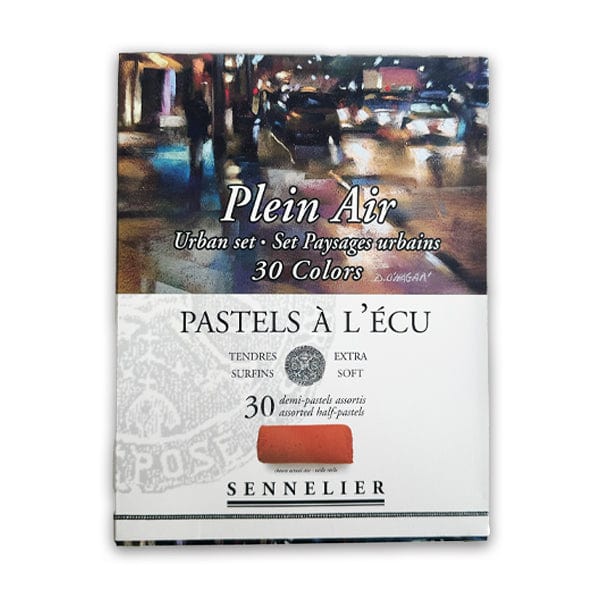 Sennelier Soft Pastel Set Sennelier - Extra Soft Pastels - Plein Air Urban Set - 30 Half Sticks - Item #N132286