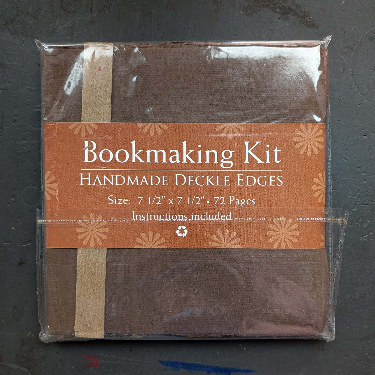 Shizen Design Book Binding Supplies Cocoa Shizen Design - Handmade Deckle Edge - Bookmaking Kits - 7.5x7.5"