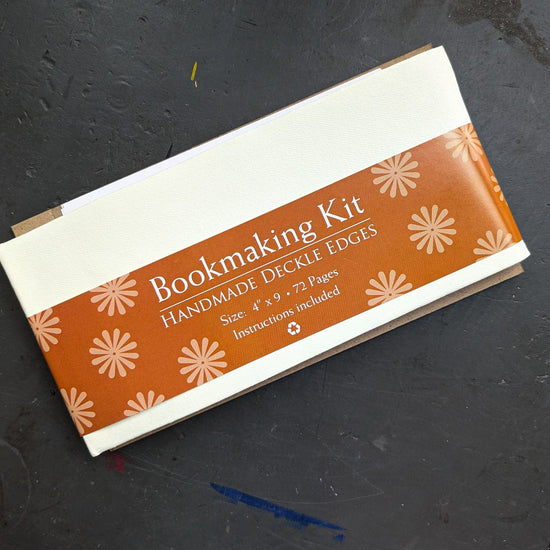 Shizen Design Book Binding Supplies Ivory Shizen Design - Handmade Deckle Edge - Bookmaking Kits - 4x9" Landscape