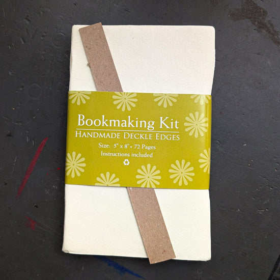 Shizen Design Book Binding Supplies Ivory Shizen Design - Handmade Deckle Edge - Bookmaking Kits - 5x8" Portrait