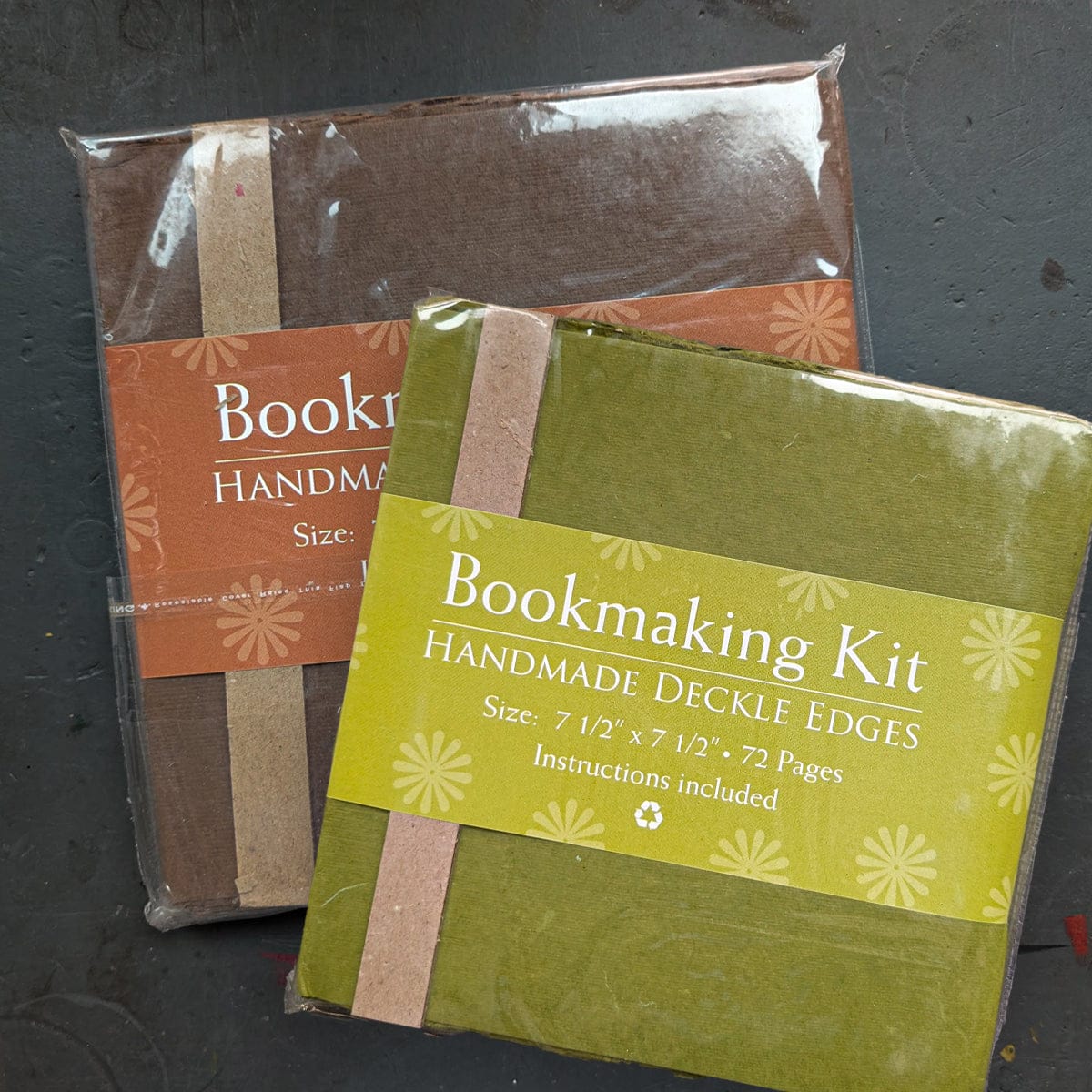 Shizen Design Book Binding Supplies Shizen Design - Handmade Deckle Edge - Bookmaking Kits - 7.5x7.5"