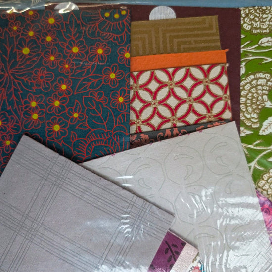 Shizen Design Paper Potluck Shizen Design - Decorative Handmade Papers - 1/2 Pound Assortment