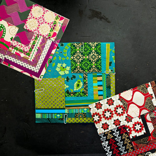 Shizen Design Paper Potluck Shizen Design - Decorative Handmade Papers - Square Sheet - Packs of 16