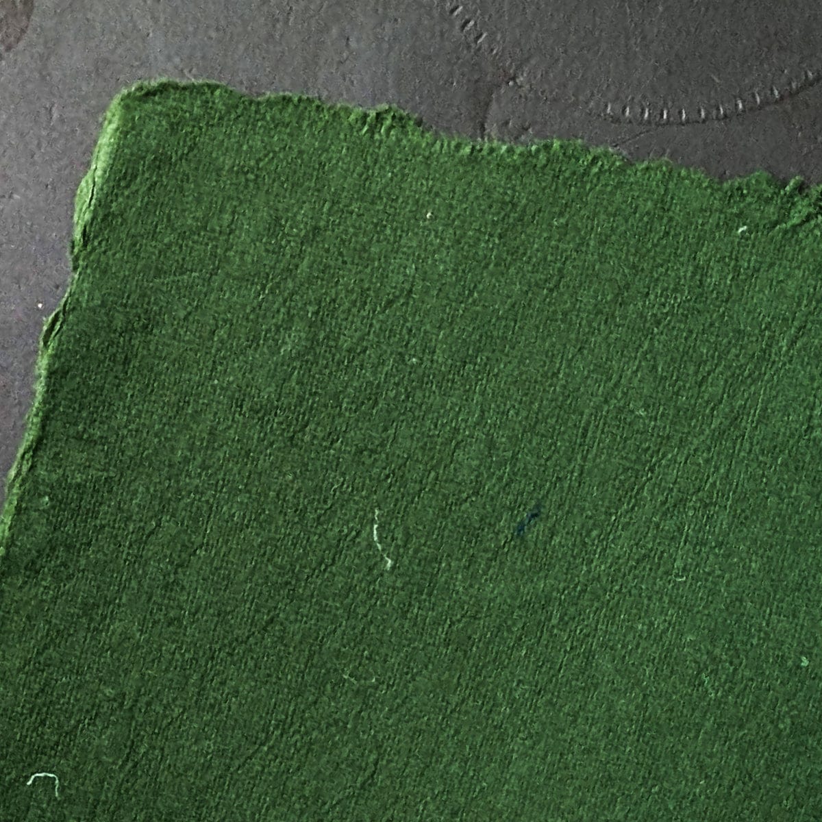 Shizen Design Pastel Paper Dark Green Shizen Design - Handmade Deckle Edge Pastel Paper - 8.5x11 Sheets