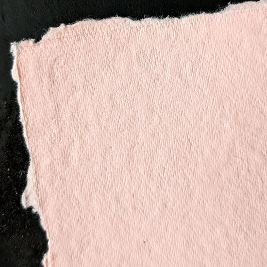 Shizen Design Pastel Paper Rose Shizen Design - Handmade Deckle Edge Pastel Paper - 8.5x11 Sheets