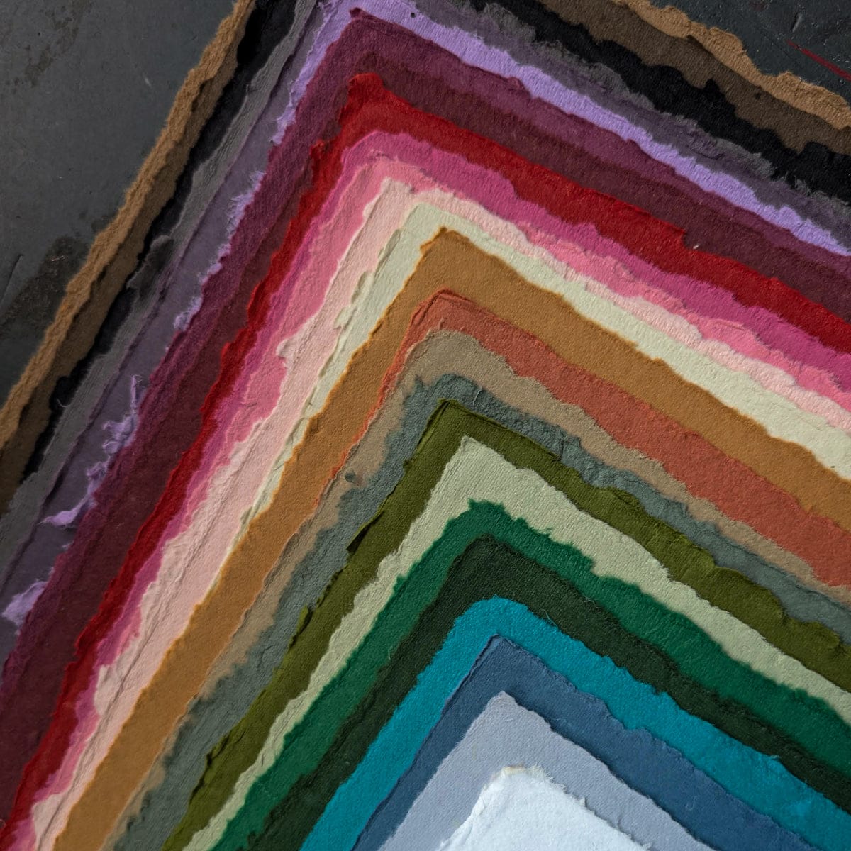 Shizen Design Pastel Paper Shizen Design - Handmade Deckle Edge Pastel Paper - 8.5x11 Sheets