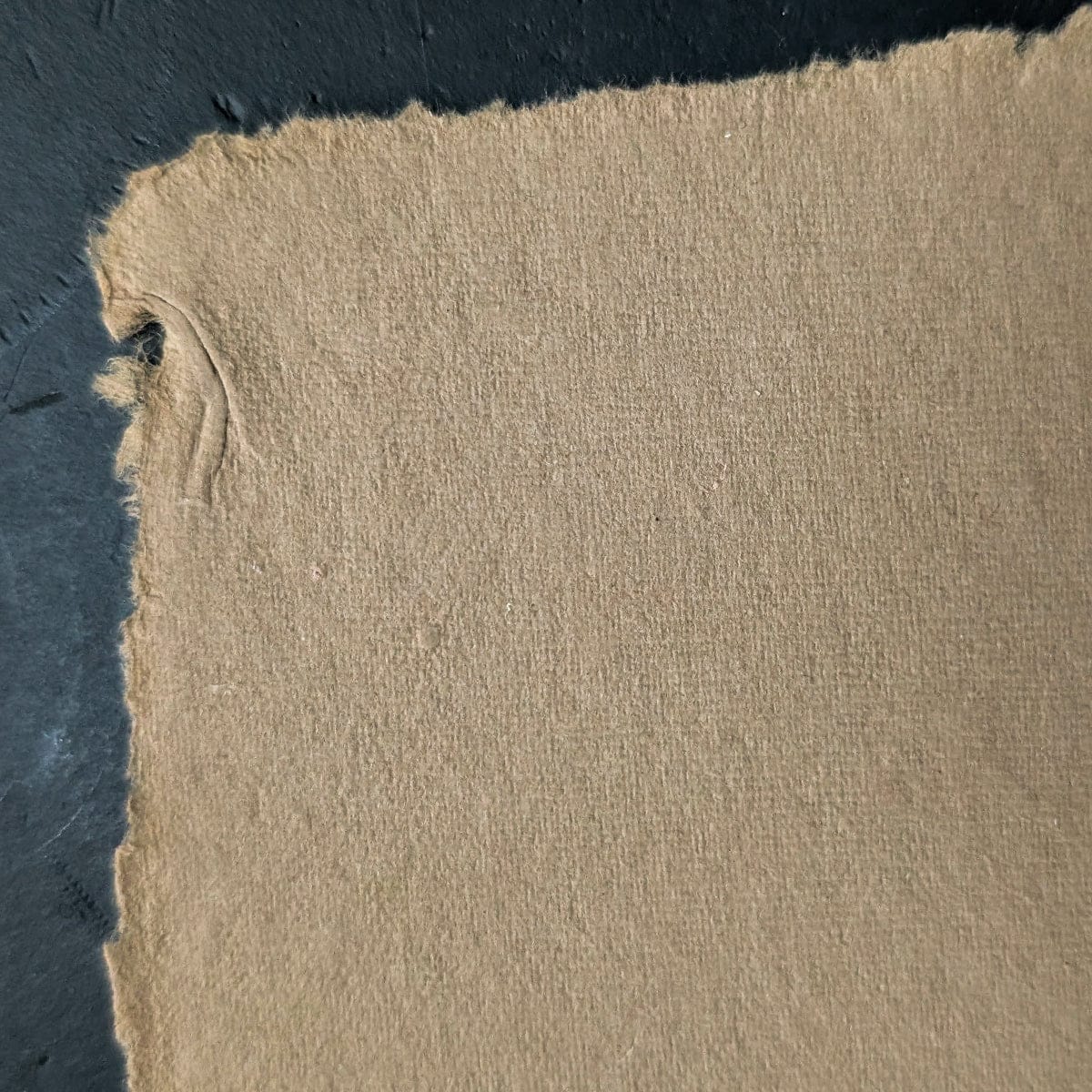 Shizen Design Pastel Paper Tan Shizen Design - Handmade Deckle Edge Pastel Paper - 8.5x11 Sheets