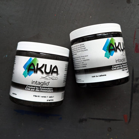Speedball Block Printing Ink Akua - Intaglio Ink - 236mL Jars - Series 1