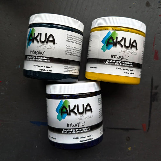 Speedball Block Printing Ink Akua - Intaglio Ink - 236mL Jars - Series 3