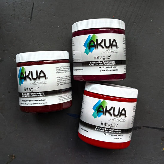 Speedball Block Printing Ink Akua - Intaglio Ink - 236mL Jars - Series 4