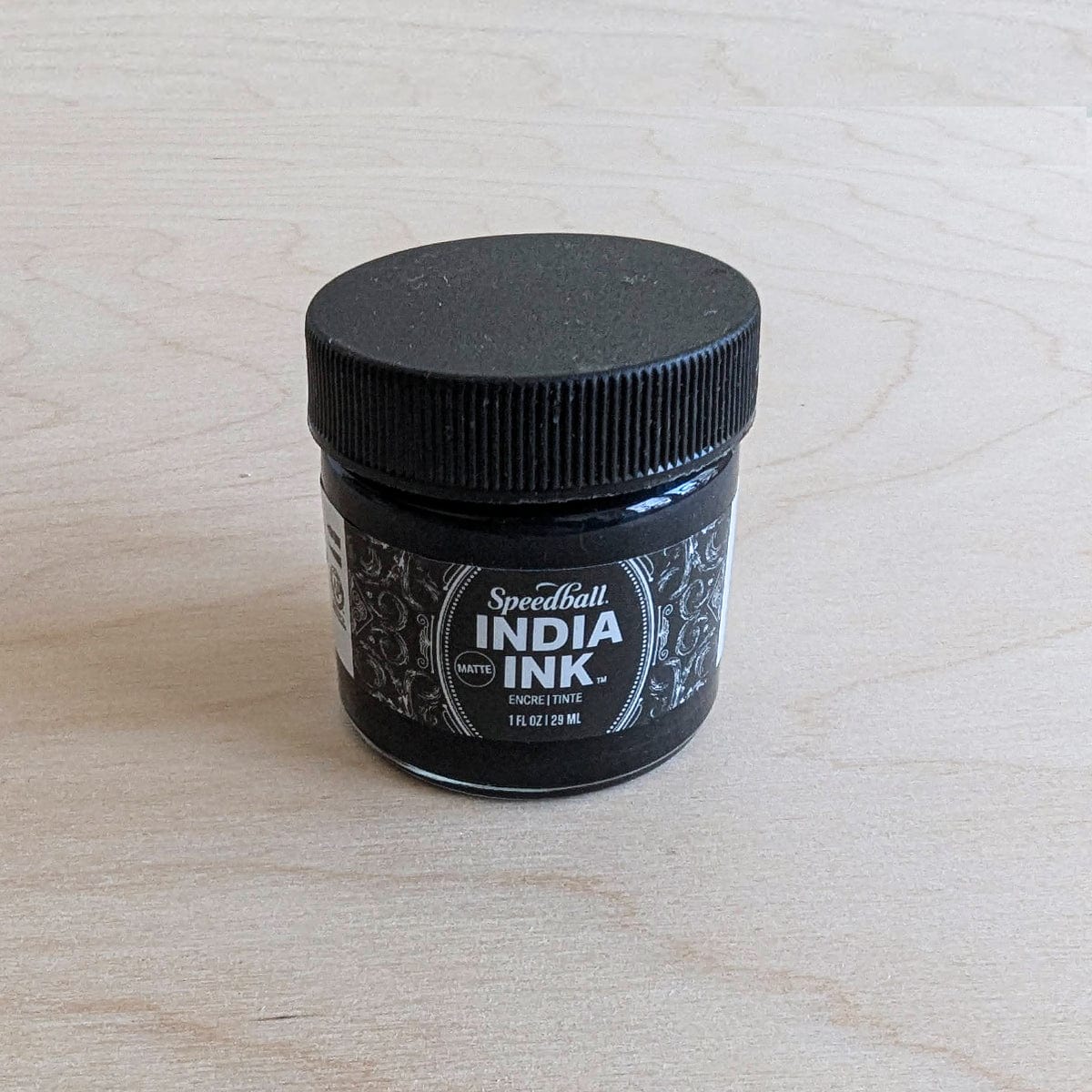 Speedball Drawing Ink Speedball - Matte India Ink - 29mL Jar - Velvet Black