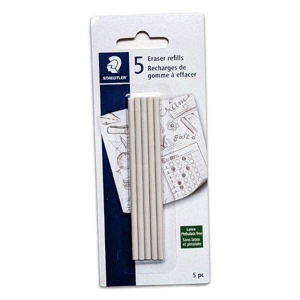 Staedtler Eraser Refill Staedtler - Stick Eraser Refills - Set of 5