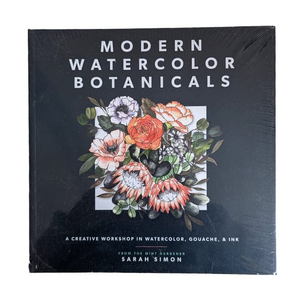 Stoneground Paint Co. Trade Book Modern Watercolor Botanicals by Sarah Simon