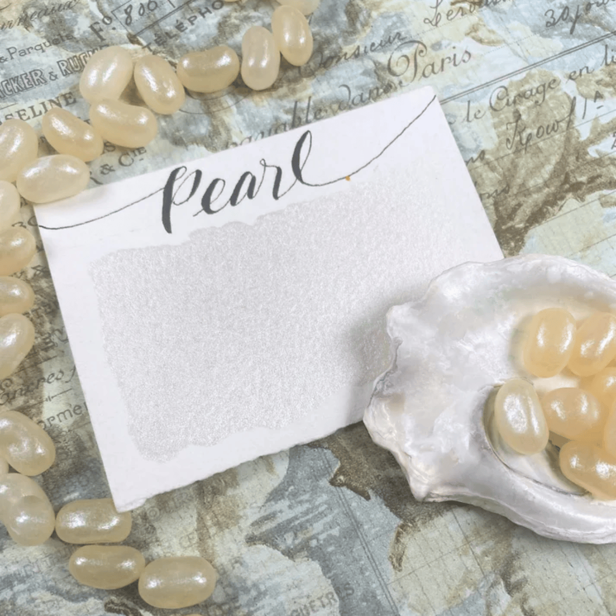 Stoneground Paint Co. Watercolour Pan Pearl - Pearlescent Stoneground - Watercolour Half Pans - Series 3
