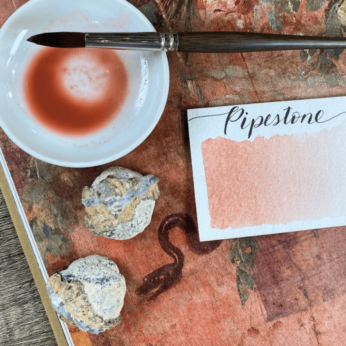 Stoneground Paint Co. Watercolour Pan Pipestone Stoneground - Watercolour Half Pans - Series 4
