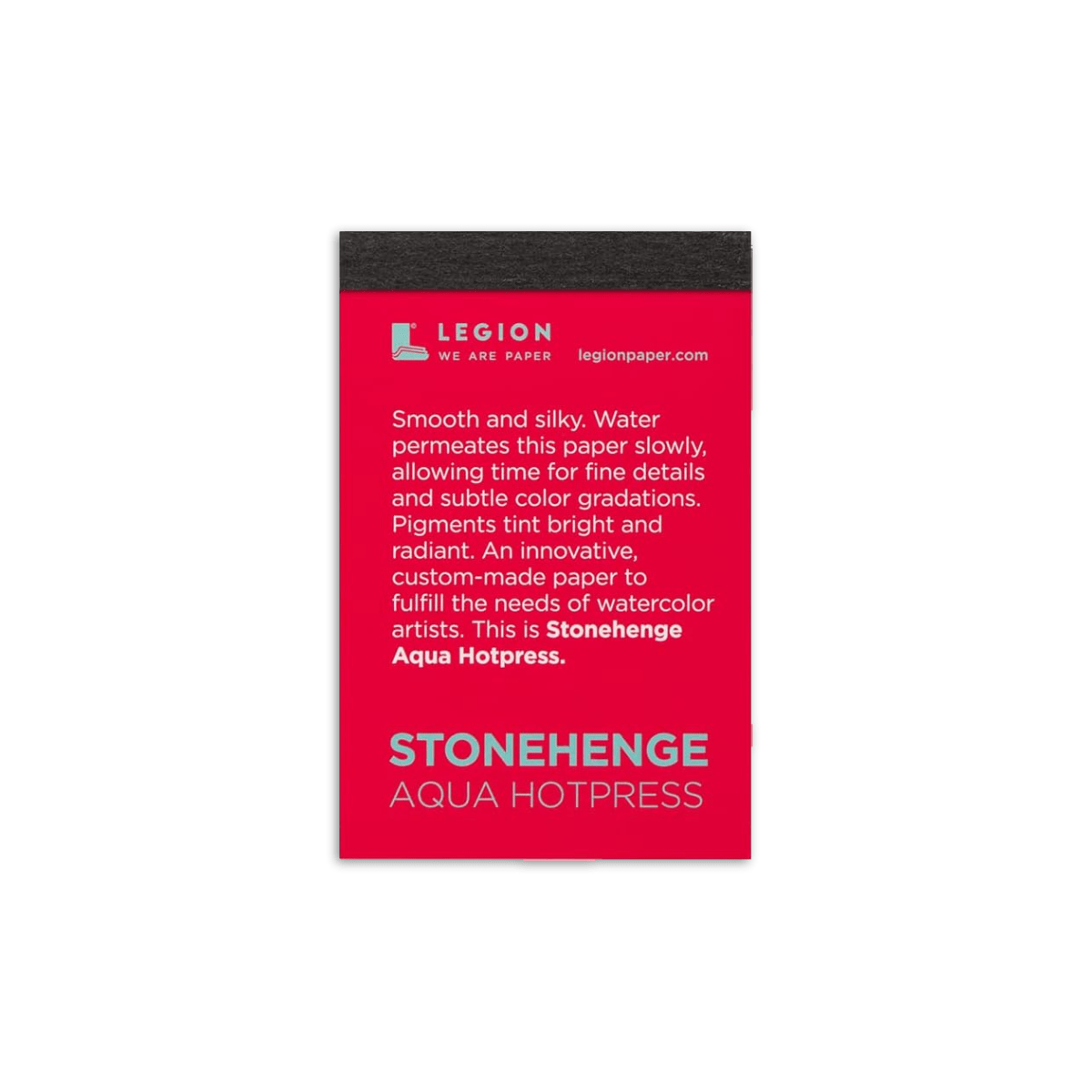 Stonehenge Watercolour Block Stonehenge - Aqua Hotpress - Watercolour Paper - White - 2.5x3.75" Pad