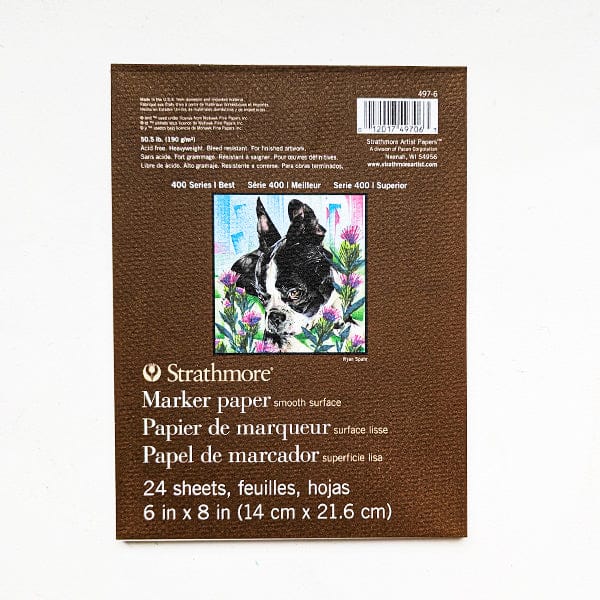 Strathmore Marker Pad Strathmore - 400 Series - Marker Paper Pad - 5.5x8.5"