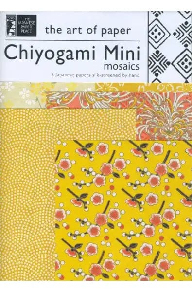 The Japanese Paper Place Paper Potluck The Japanese Paper Place - Chiyogami Mini Mosaics - 6 Sheets - Item #POT2299