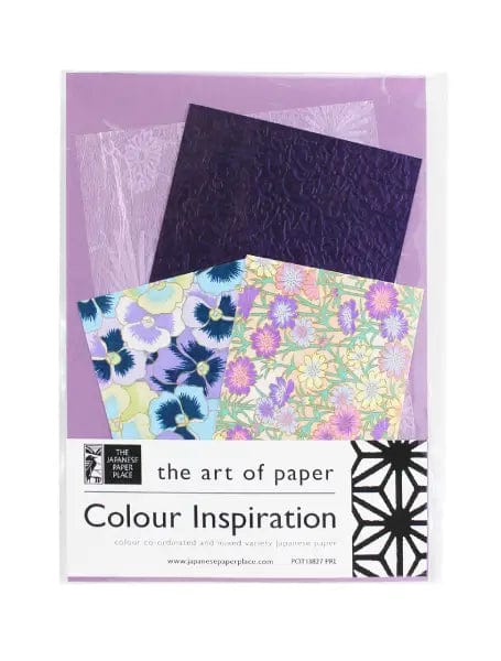 The Japanese Paper Place Paper Potluck The Japanese Paper Place - Colour Inspiration - Purple - Variety Pack - Item #POT13827