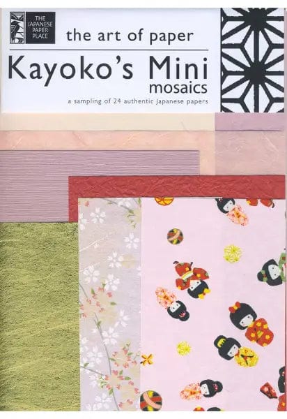 The Japanese Paper Place Paper Potluck The Japanese Paper Place - Kayoko's Mini Mosaics - 24 Sheets - Item #POT2230
