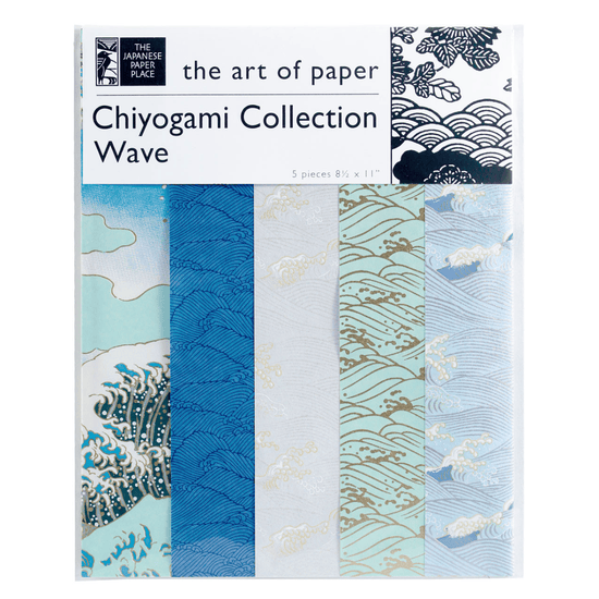 The Japanese Paper Place Paper Potluck The Japanese Paper Place - Paper Potluck - Chiyogami Collection - Wave