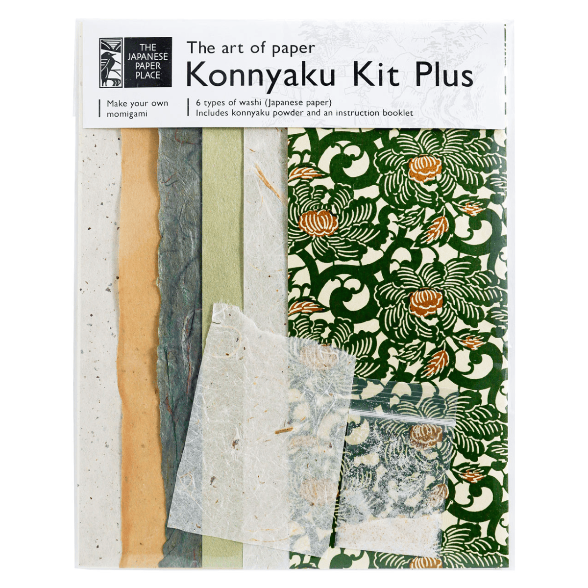 The Japanese Paper Place - Paper Potluck - Konnyaku Kit Plus ...