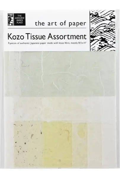 The Japanese Paper Place Paper Potluck The Japanese Paper Place - Paper Potluck - Kozo Tissue Assortment - Eggshell - Item #POT11744