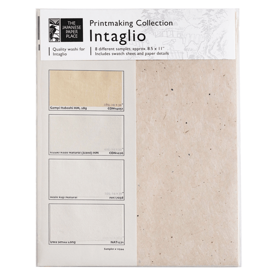 The Japanese Paper Place Paper Potluck The Japanese Paper Place - Printmaking Collection - Intaglio - 8 Sheets