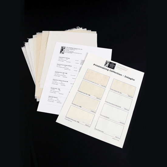 The Japanese Paper Place Paper Potluck The Japanese Paper Place - Printmaking Collection - Intaglio - 8 Sheets