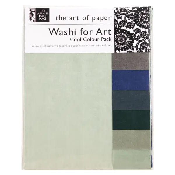 The Japanese Paper Place Paper Potluck The Japanese Paper Place - Washi for Art - Cool Colour Pack