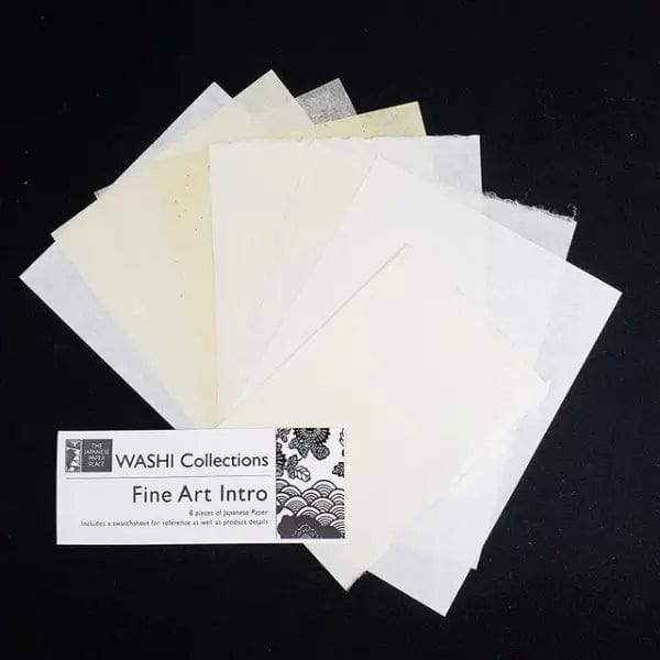 The Japanese Paper Place Washi Collection The Japanese Paper Place - Washi Collection - Fine Art Intro - 8 Sheets - Item #POT12595