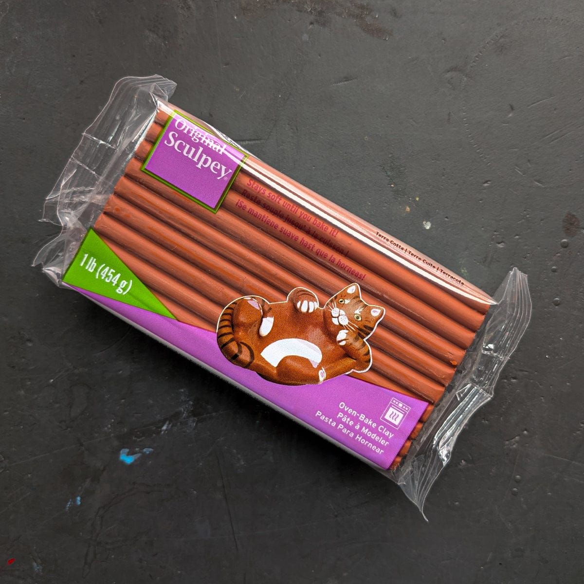 The Polymer Clay Shop Polymer Clay Terra Cotta Original Sculpey - Polymer Clay - 454g Blocks