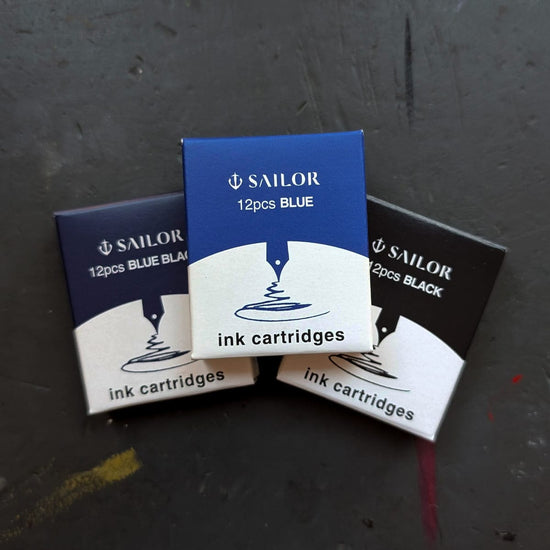The Sailor Pen Co. Ink Cartridge Sailor - Ink Cartridge Refills - 12 Packs