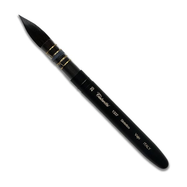 Tintoretto Pocket Brush Tintoretto - Pocket Brush - Synthetic Squirrel - Series 1337 - Round - Size 20