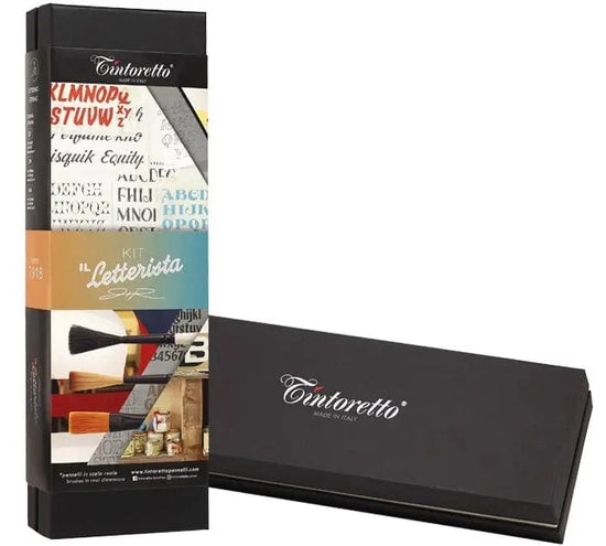 Tintoretto Synthetic Brush Set Tintoretto - Signature Artist Kit: Il Letterista - 3 Piece Watercolour Brush Set - Item #7918