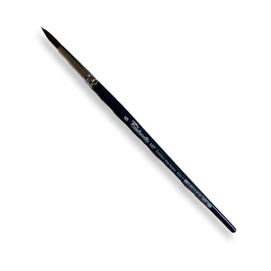 Tintoretto Synthetic Brush Tintoretto - Synthetic Squirrel Brush - Series 107 - Round - Size 6