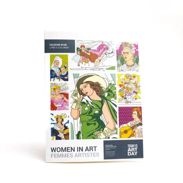 Today is Art Day Colouring Book Today is Art Day - Colouring Book - Women in Art