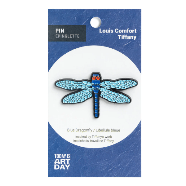 Today is Art Day Enamel Pin Blue Dragonfly Today is Art Day - Enamel Pins