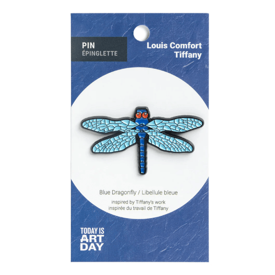 Today is Art Day Enamel Pin Blue Dragonfly Today is Art Day - Enamel Pins