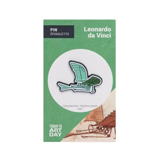 Today is Art Day Enamel Pin Flying Machine Today is Art Day - Enamel Pins