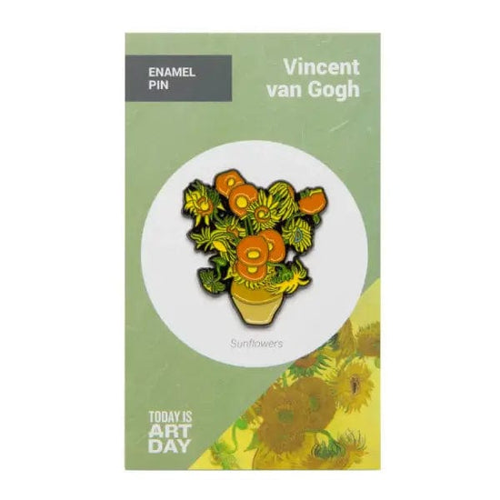 Today is Art Day Enamel Pin Sunflowers Today is Art Day - Enamel Pins