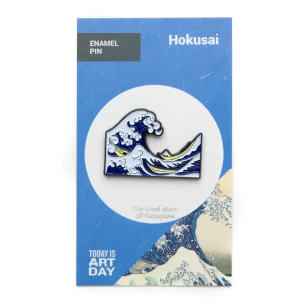 Today is Art Day Enamel Pin The Great Wave off Kanagawa Today is Art Day - Enamel Pins
