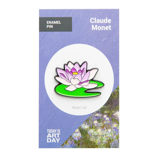 Today is Art Day Enamel Pin Water Lily Today is Art Day - Enamel Pins