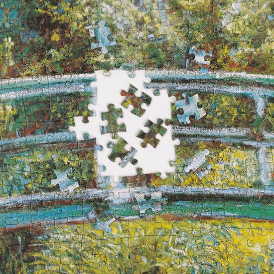 Today is Art Day Jigsaw Puzzle Claude Monet's Bridge over a Pond of Water Lilies - 1,000 Piece Jigsaw Puzzle