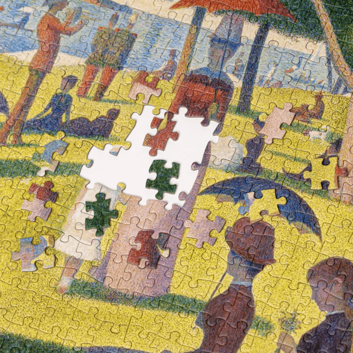 Today is Art Day Jigsaw Puzzle Georges Seurat's Sunday Afternoon - 1000 Piece Jigsaw Puzzle