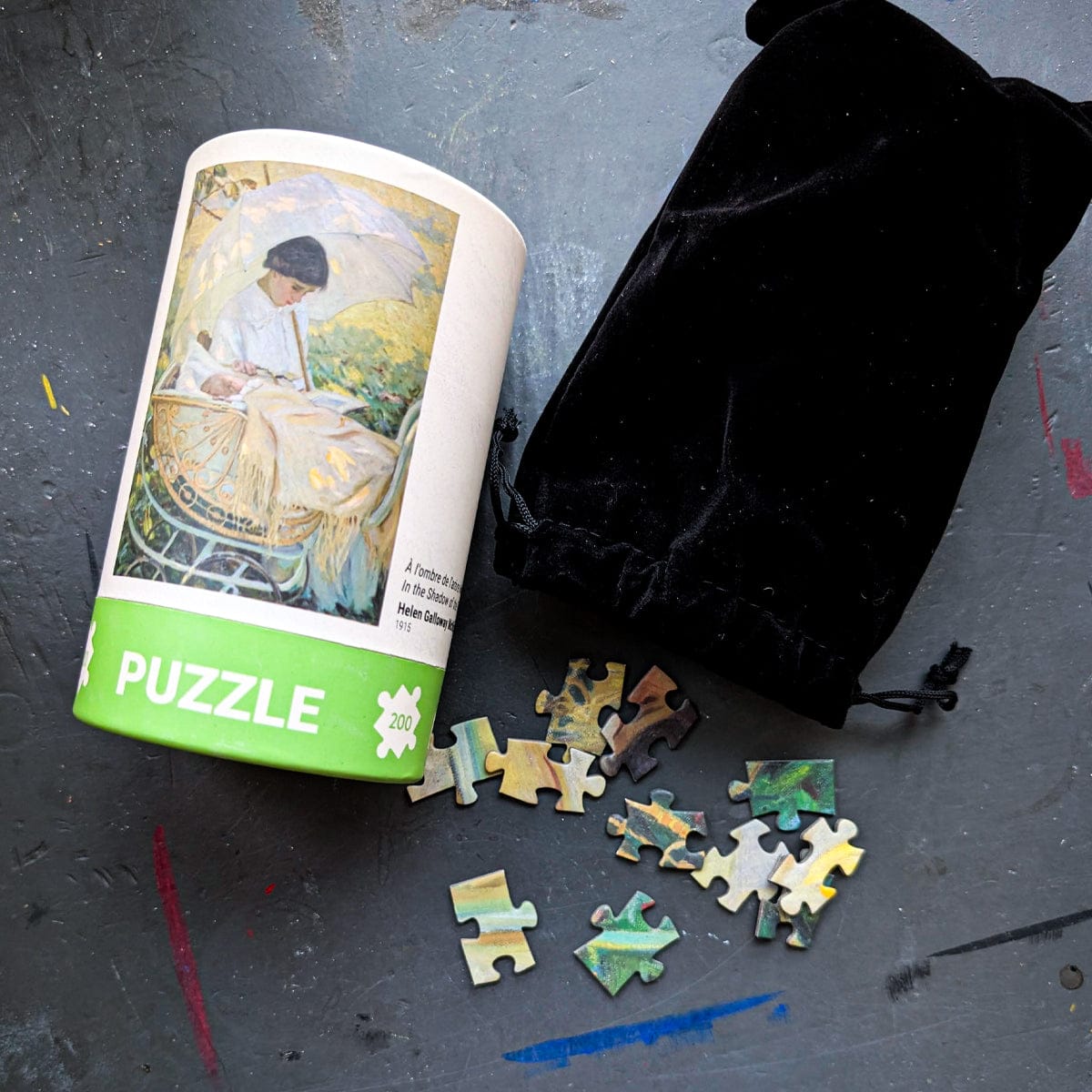 Today is Art Day Jigsaw Puzzle Helen McNicoll's In the Shadow of the Tree - 200 Piece Jigsaw Puzzle