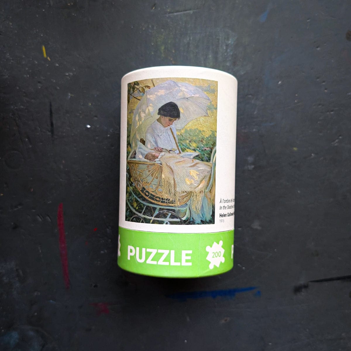 Today is Art Day Jigsaw Puzzle Helen McNicoll's In the Shadow of the Tree - 200 Piece Jigsaw Puzzle