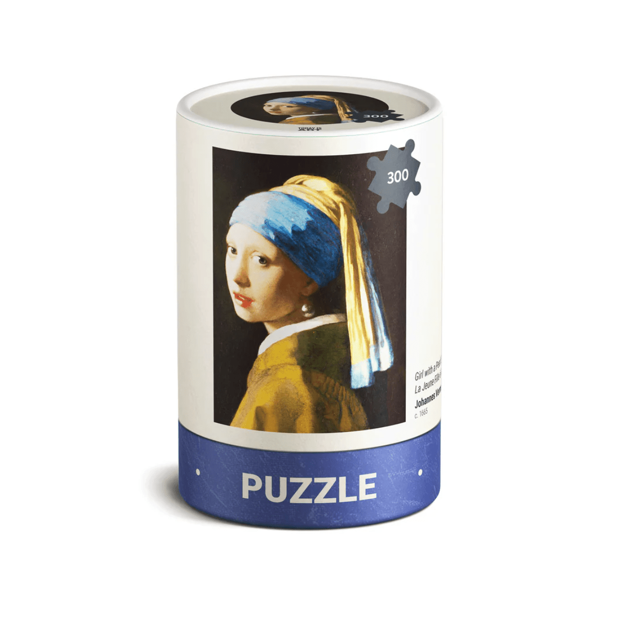 Today is Art Day Jigsaw Puzzle Johannes Vermeer's Girl with a Pearl Earring - 300 Piece Jigsaw Puzzle