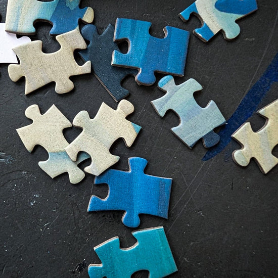 Today is Art Day Jigsaw Puzzle Lawren Stewart Harris's Lake and Mountains - 200 Piece Jigsaw Puzzle