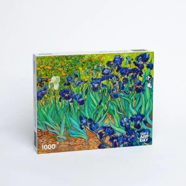 Today is Art Day Jigsaw Puzzle Vincent van Gogh's Irises - 1000 Piece Jigsaw Puzzle
